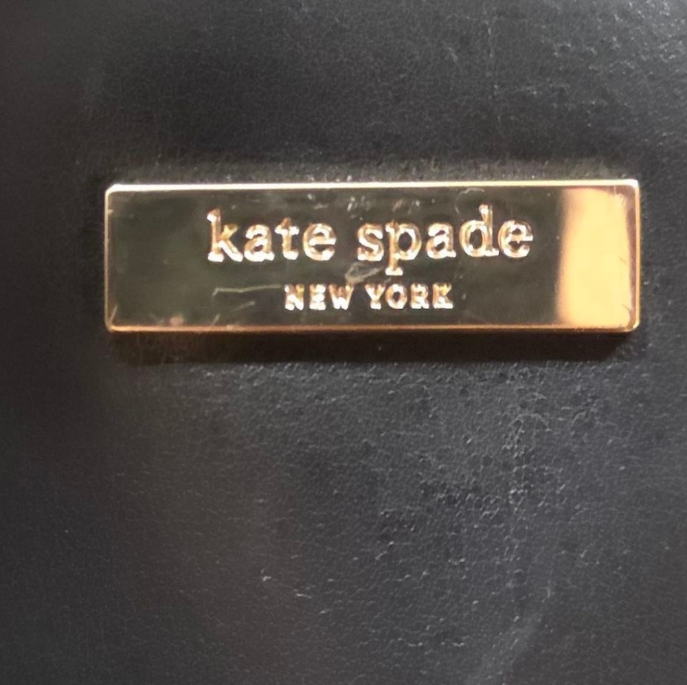 Kate Spade - Large New York Maple Court Maxime Scallop Black Tote 19x11x6 - Picture 9 of 16